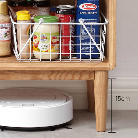 Hedda Sideboard with Glass Doors, Oak