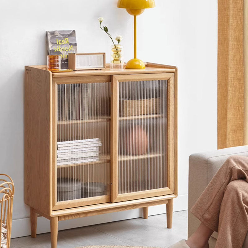 Hedda Sideboard with Glass Doors, Oak