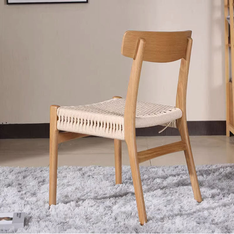 Nadine Rattan Dining Chair, Ash