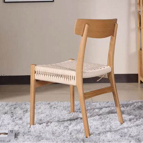 Nadine Rattan Dining Chair, Ash