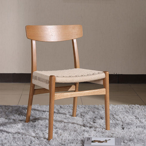 Nadine Rattan Dining Chair, Ash