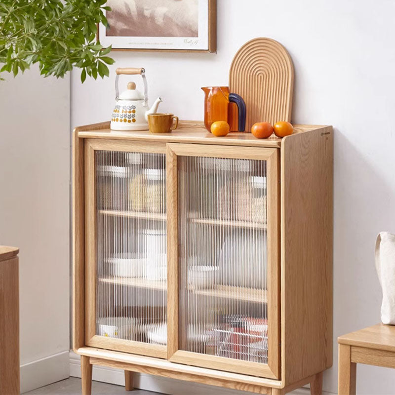 Hedda Sideboard with Glass Doors, Oak