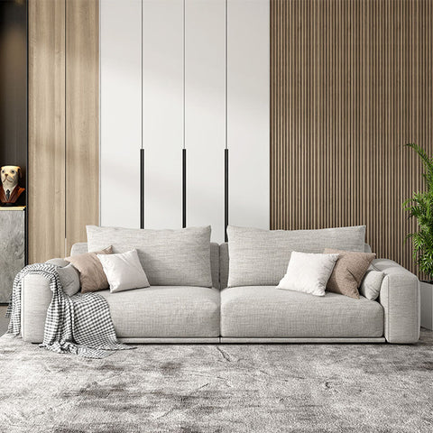 Koch Two Seater Sofa, Three Seater Sofa, Linen