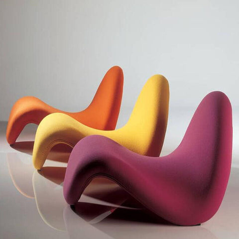 An Lorelei Chair with Back Rest, Boucle