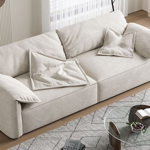 Calista Two Seater Sofa, Suede