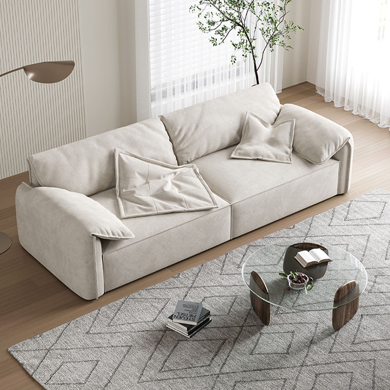 Calista Two Seater Sofa, Suede