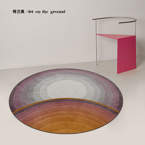 Etaoline Round Living Room Rug, Various Styles Available