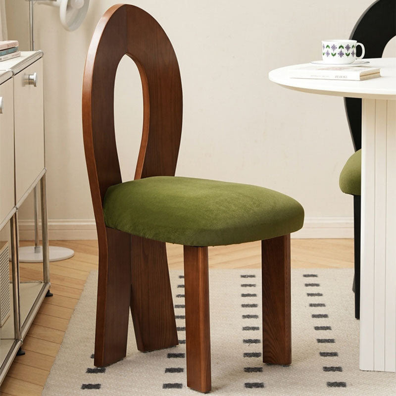 Caradoc Mermaid Dining Chair, Oak & Velvet