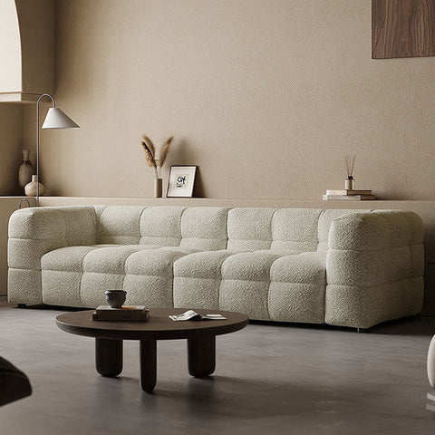 Chrissie Marshmallow Two Seater, Three Seater, Four Seater Sofa, Boucle