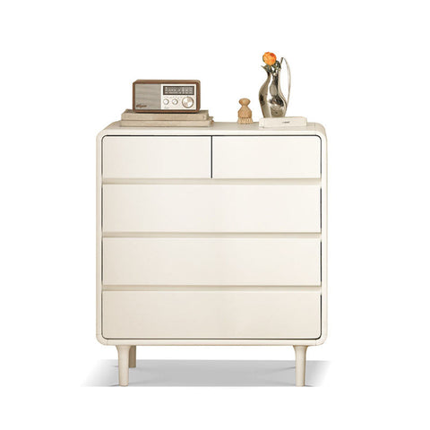 Lance Cabinet, White & Wood