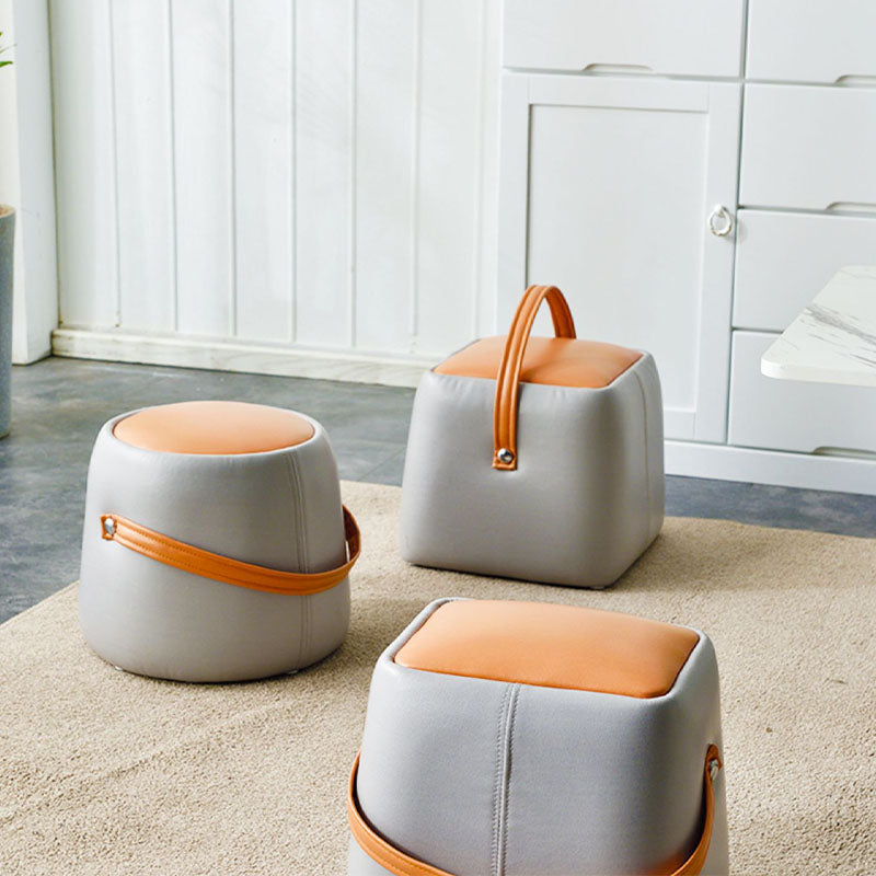 Tabitha Mini Saddle Footstool