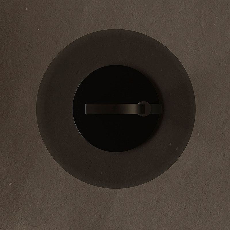 Theobald Face Side Table, Carbon Steel Rack & Tempered Glass