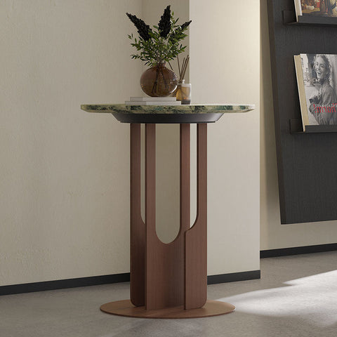 Rory Side Table With Marble Top