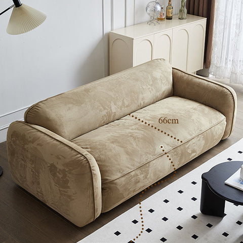 Ollie Two Seater Mini Sofa, Velvet