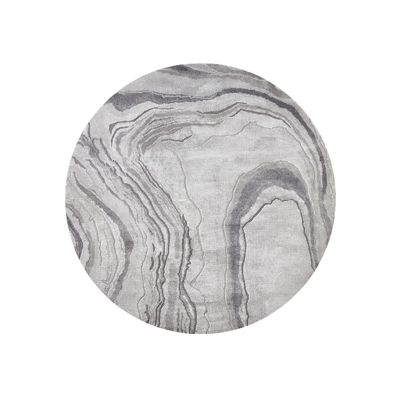 Grey and White Moon Rug, Various Styles Available