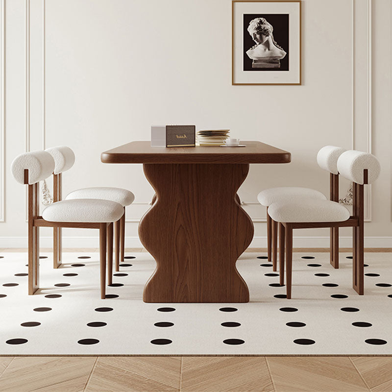 Gavin Dining Table, Walnut & Ash Wood