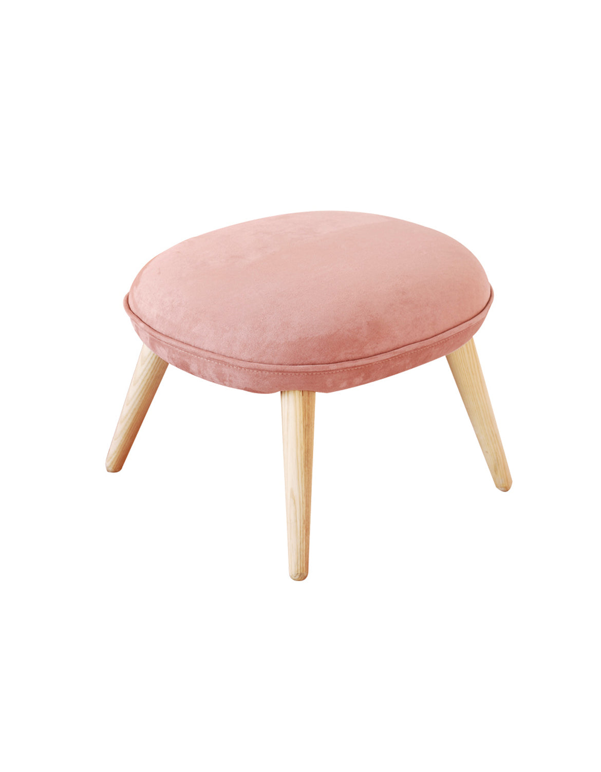 Blanche Velvet Dressing Table Stool