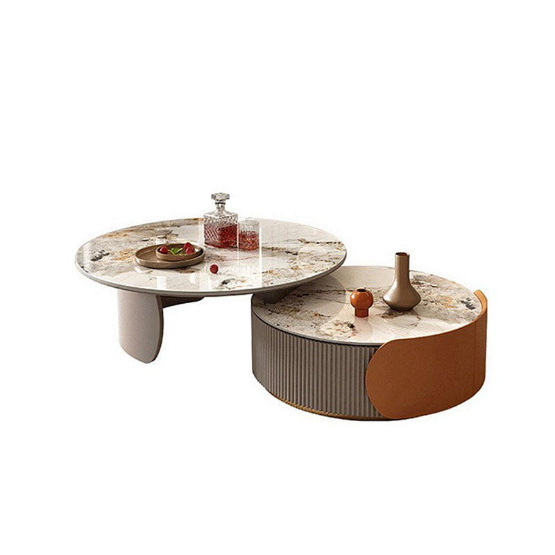 Audrey Nesting Coffee Table, Sintered Stone