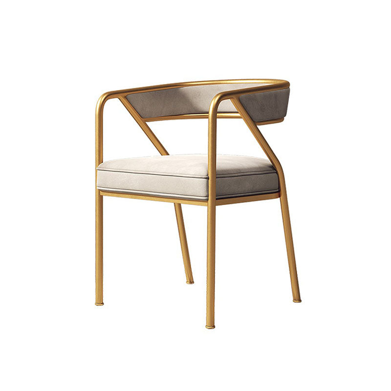 Dwight Dining Chair, Gold Legs