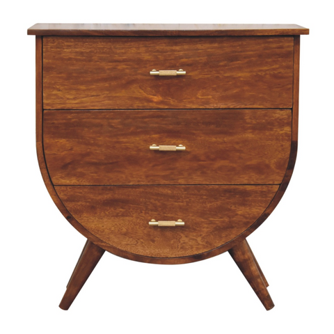 Artisan Furniture Solid Mango Wood Agra Chest of Drawers