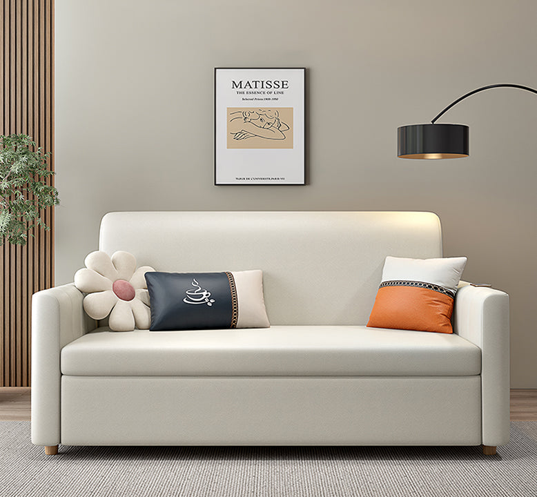 Patel Single Sofa Bed, Two Seater Sofa Bed, Leathaire, More Colours