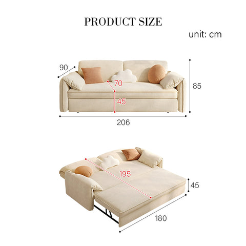 Bhatnagar Three Seater Corner Sofa Bed With Storage