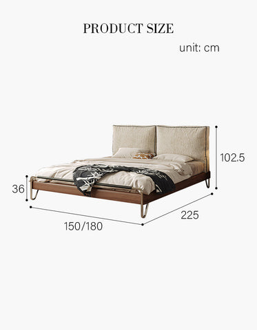Arendt Floating King Size Bed, Superking Size Bed