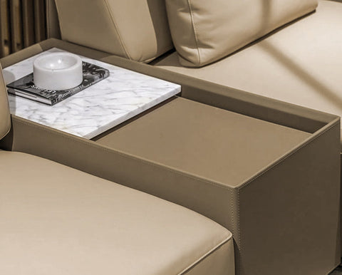 Myers Five Seater Corner Sofa, With Storage, L Shape Modular Sofa