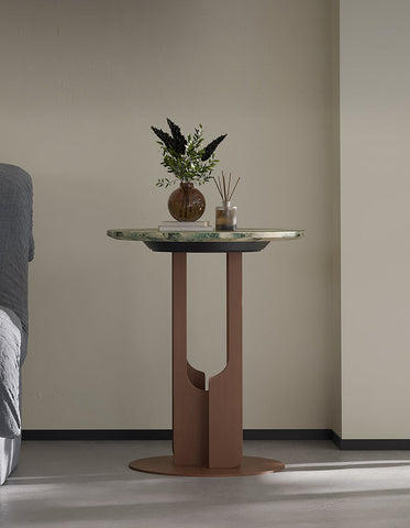 Tran Side Table, Marble