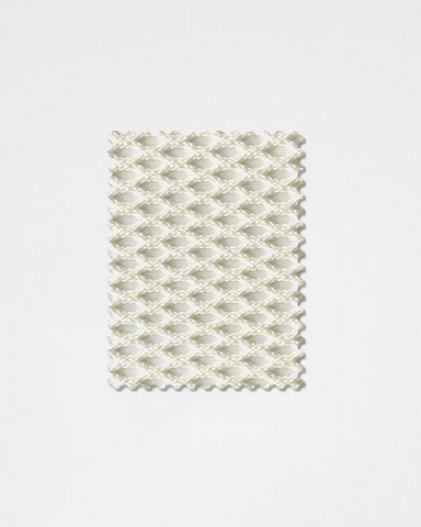White-01 | 3D Solid Knitted Cotton Swatch
