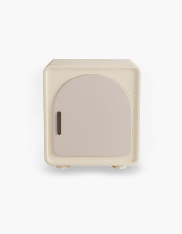 Sunset Serenade Bedside Table, White｜ DC Concept