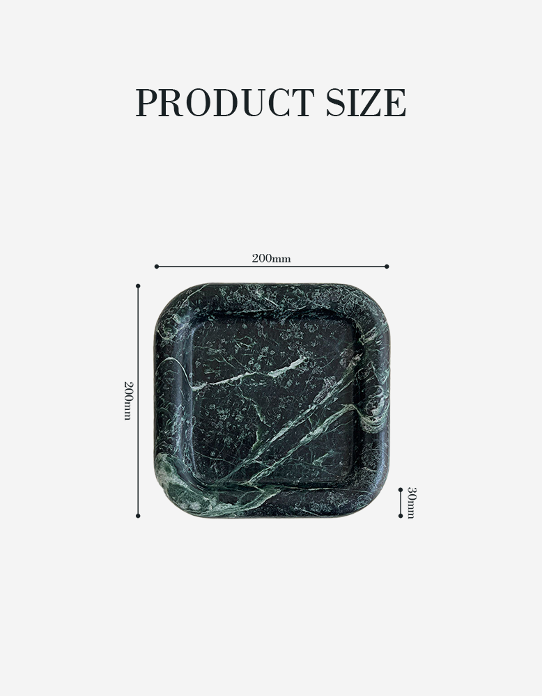 Mirembe Decorative Tray, Marble