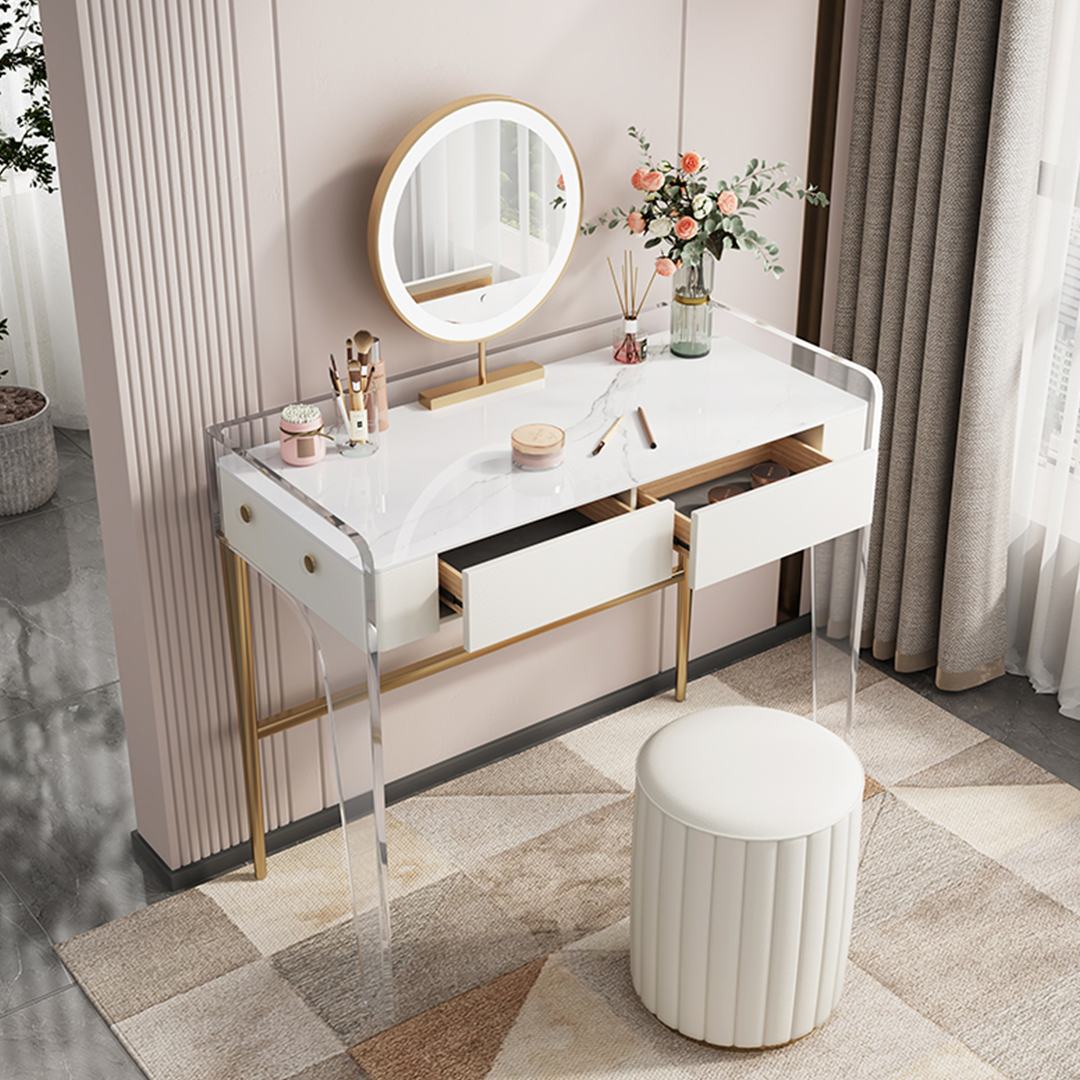 Elfriede Dressing Table, White