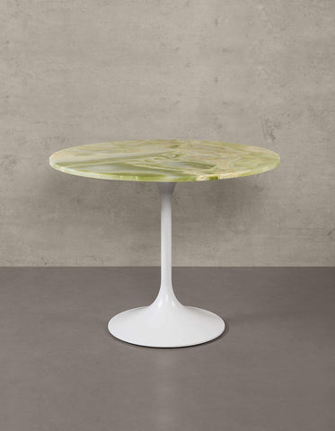 Langenfeld Round Dining Table, Marble