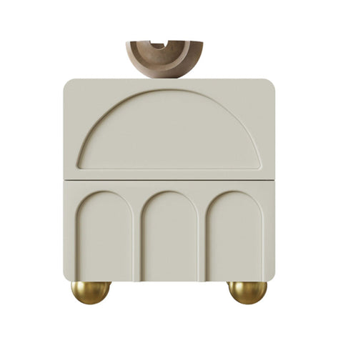 Sal Bedside Table, Cream Or Black