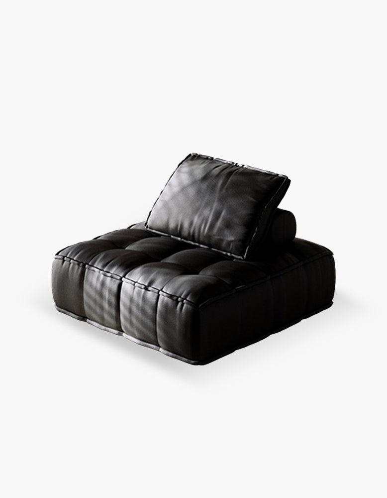 Lani Modular Seater Sofa, Single Seater, Black