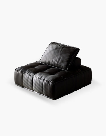 Lani Modular Seater Sofa, Single Seater, Black