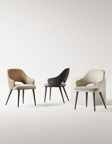 Bianchi Dining Chair, Leather