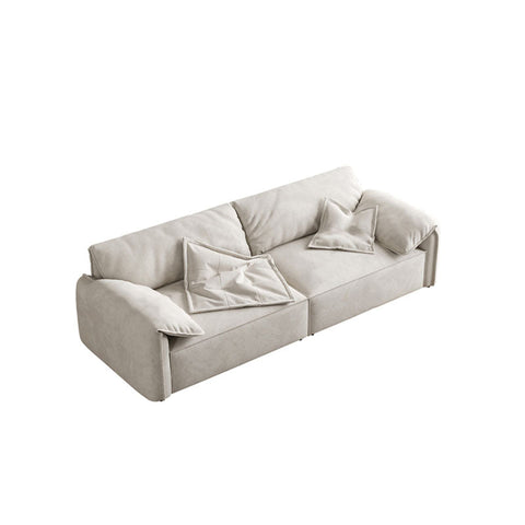 Calista Two Seater Sofa, Suede