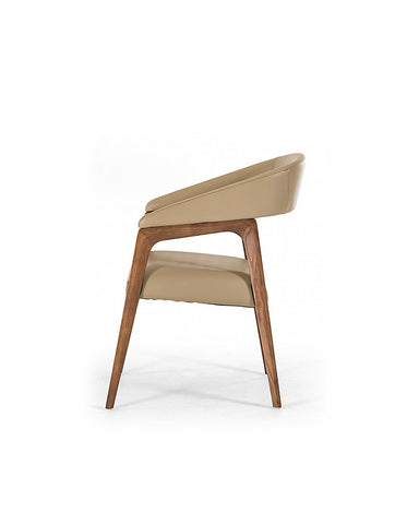 Murcell Matching Dining Chair, Leather Or Linen