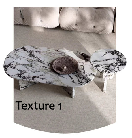 Goliah Coffee Table Set, Marble