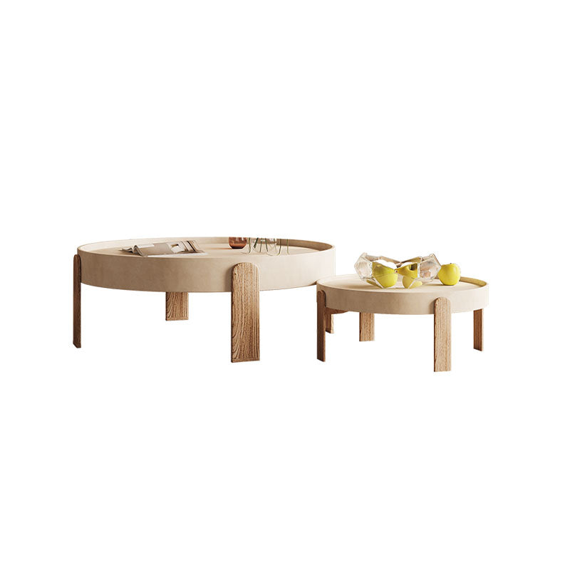 Merle Nesting Coffee Table Set, Wooden