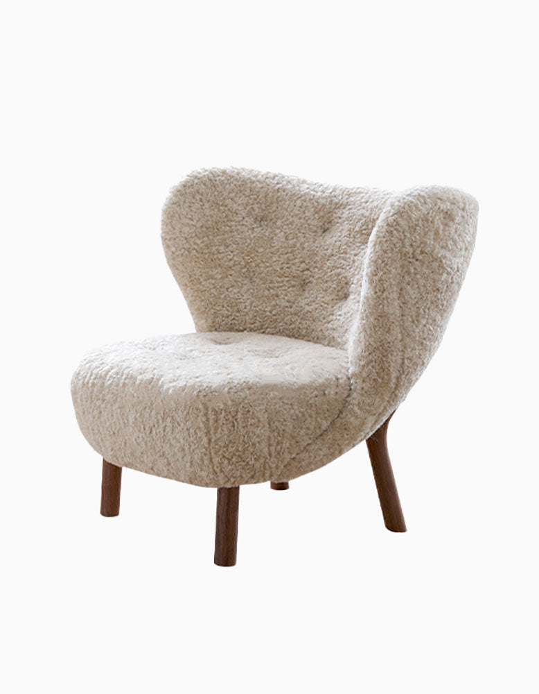 Classic Little Fitz Lounge Chair, Short Hair