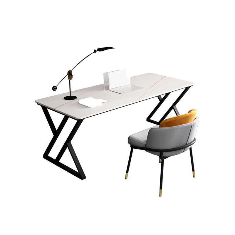Simon Office Desk, Sintered Stone