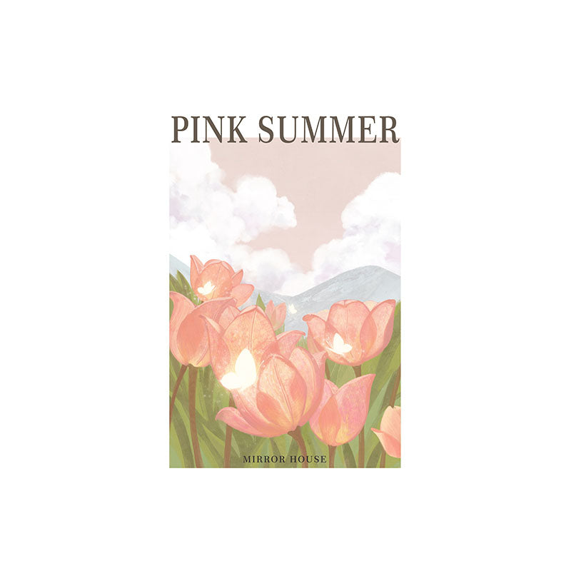 Healing Style Bedroom Mural Wall Art, Rectangle