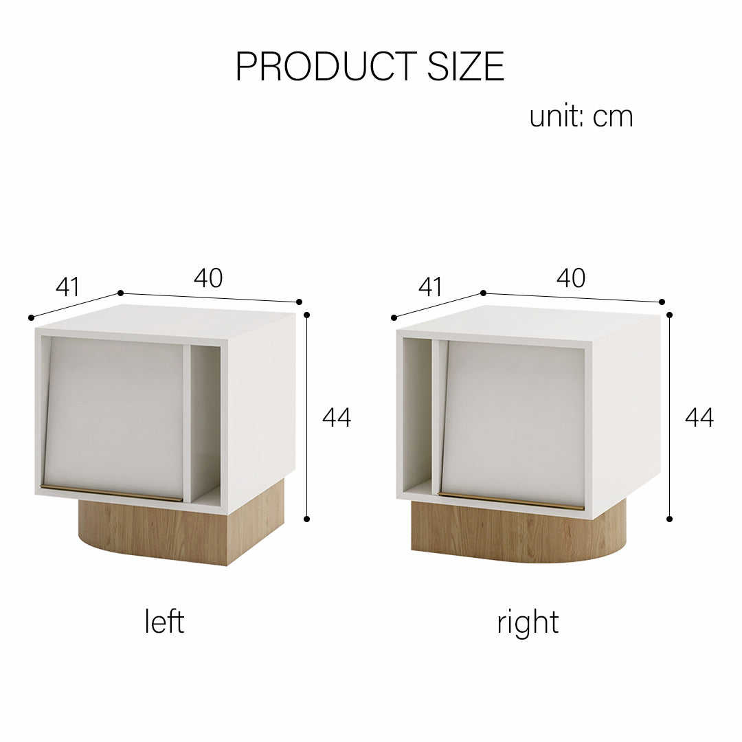 Chatterjee Bedside Table With Book Holder