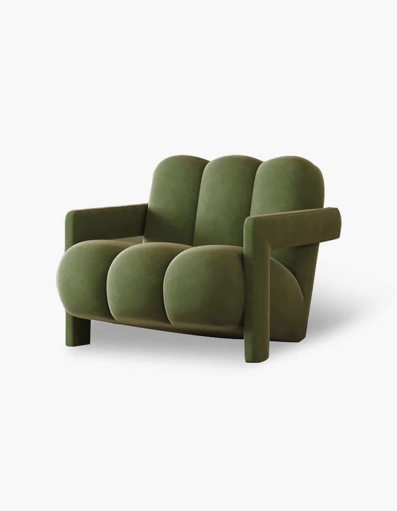 Zenith Armchair, Green