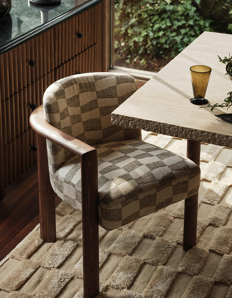 Boucheron Matching Dining Chair, Solid Wood