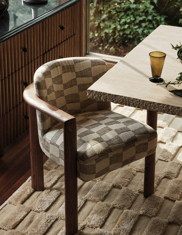 Boucheron Matching Dining Chair, Solid Wood