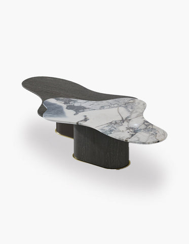 Baines Coffee Table Set, Marble